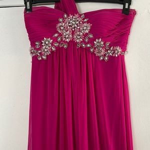Single strap Prom dress
